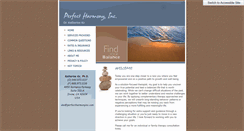 Desktop Screenshot of perfectharmonyinc.com